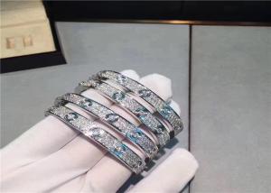 Wholesale Cartier Love Bracelet 18K White Gold Diamond-Paved full diamond is cartier jewelry real gold from china suppliers