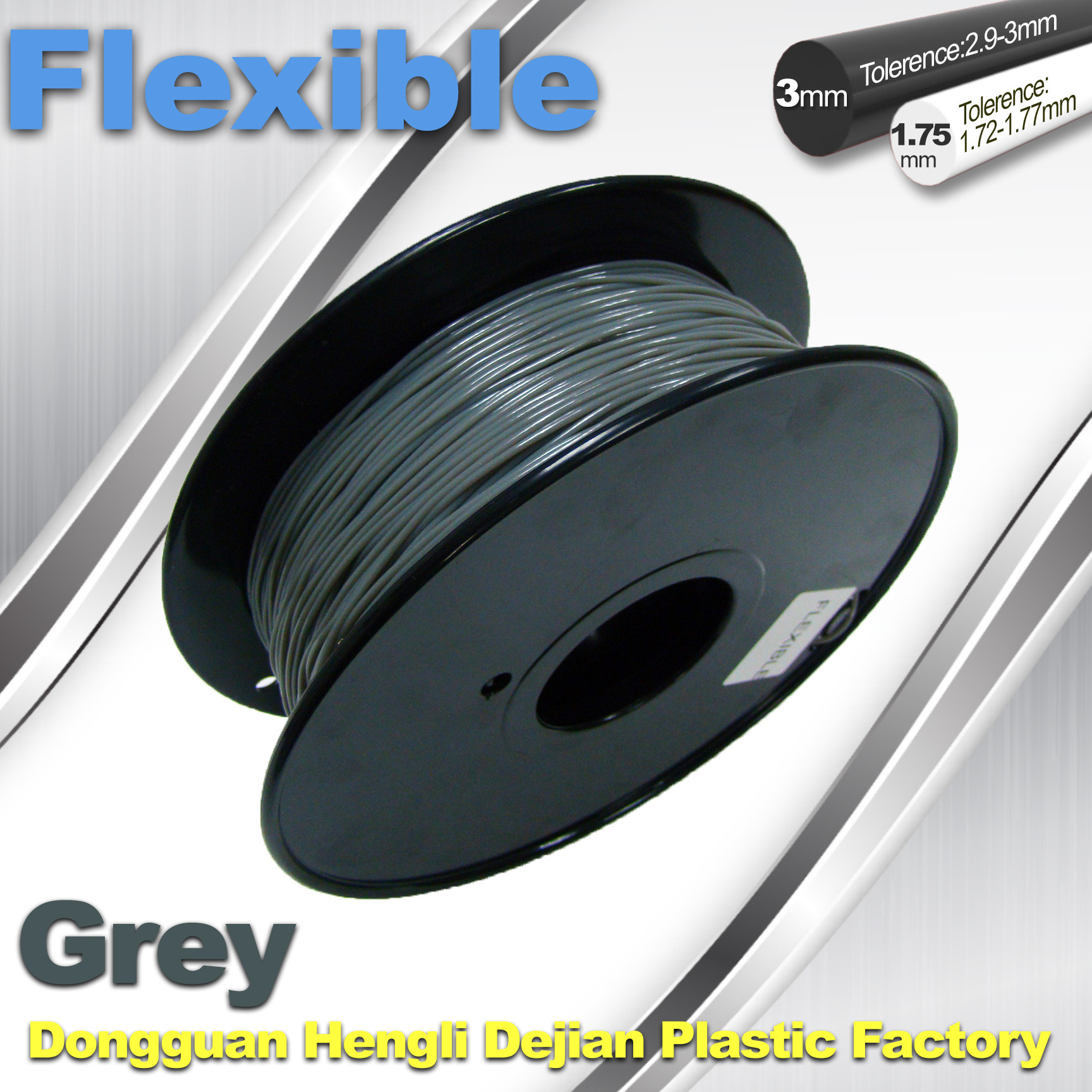 Wholesale Easy To Use Odorless Flexible 3D Printing Filament , 0.8kg / Roll from china suppliers