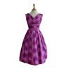 Buy cheap Women's fashion bow strap print satin summer dress from wholesalers