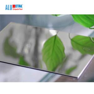 Wholesale 2440mm Mirror Aluminum Composite Panel 3mm Board Sheet Alumetal Neutral from china suppliers