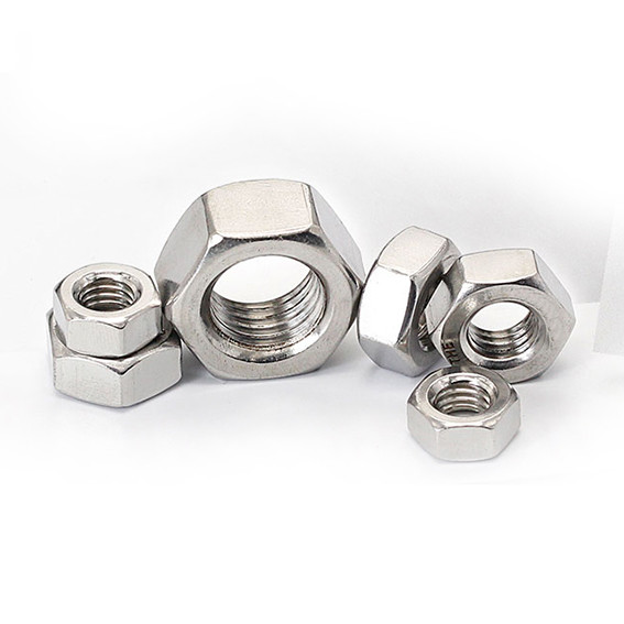 Wholesale DIN/ASTM/UNC Stainless Steel Hex Nuts Fastener High Strength Polishing 1/2 from china suppliers