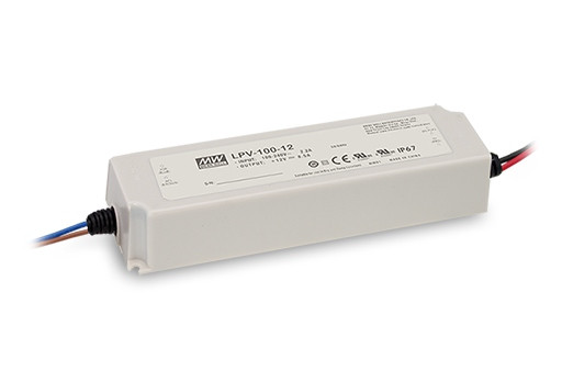 Buy cheap IP67 Waterproof LED Lighting Power Supply LPV-100 190*52*37mm 5V - 48V from wholesalers