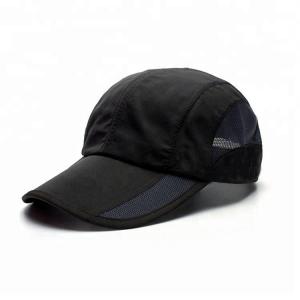 Wholesale 4 Panel Summer Golf Hats , Black Mesh Golf Hats OEM / ODM Available from china suppliers