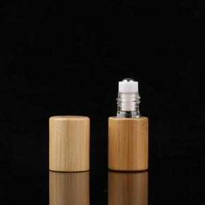 Wholesale PETG 15ml Bamboo Roller Bottle For Eye Serum Hot Stamped from china suppliers