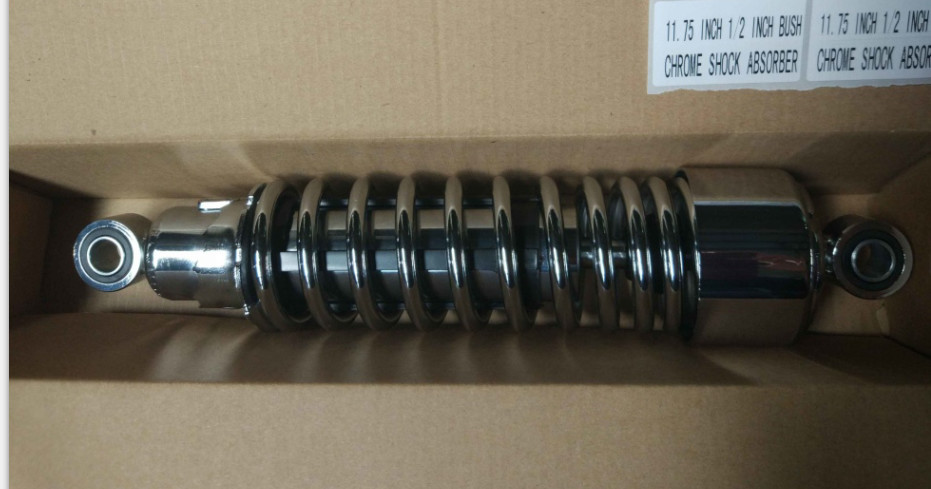 Wholesale 11 3/4  inch Harley Davidson Motorcycle Shocks . Fit for Sportsters 883 1200 Chrome from china suppliers