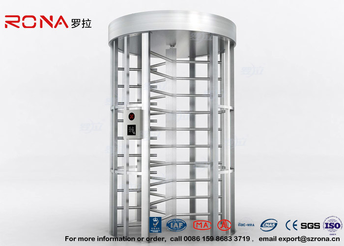 Wholesale Full Height Turnstile RFID Card Reader Fingerprint Stainless Steel Turnstiles Secure Turn Style Gate from china suppliers