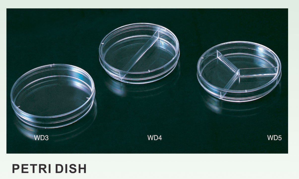 Wholesale Plastic sterile petri dish 90mm round shape culture dish from china suppliers