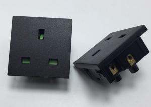 Wholesale BSI Approved RB-02 British Socket Female Outlet 3 Pole 13A 250V UK Wall Panel Power Electrical Plugs And Sockets BS 1363 from china suppliers