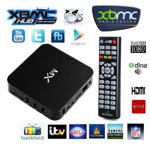 Wholesale MX Android Tv Box Support Full HD 1080P Amlogic 8726-MX Chip,GPU Mali 400 1GB+8GB from china suppliers