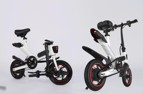 Multi Functional Aluminum Folding Electric Bike City E Cycle 100 * 45 * 73CM