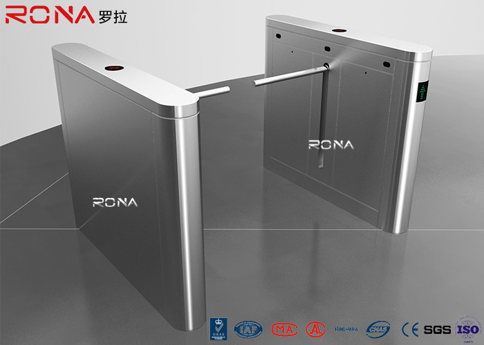 Wholesale Bidirectional Ir Sensor Drop Arm Turnstile 550mm ~1.2m Passage Width 4 Pair Infrared from china suppliers