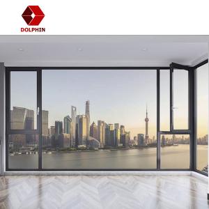 Wholesale Home Aluminum Casement Window White Aluminium Frame Glass Window from china suppliers