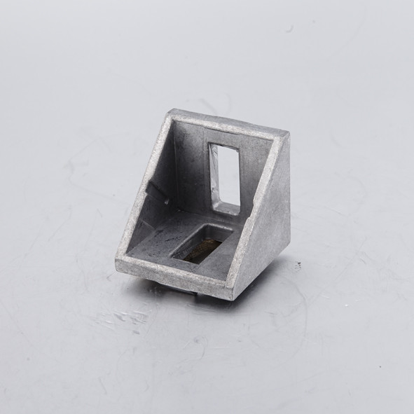 Wholesale 45 Degree Angle Connector T Slot Aluminum Extrusion With Cap 20x20 Corner Bracket from china suppliers