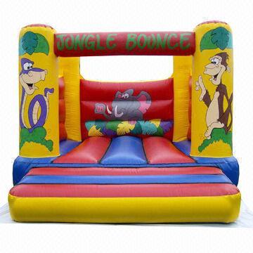 Wholesale Inflatable Bouncer, Made of Commercial Grade Mesh Reinforced PVC Tarpaulin from china suppliers