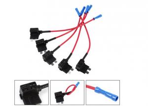 Wholesale Custom Dual Circuit Standard ATO ATC ATS Medium Auto Blade Fuse Holder Add A Circuit Fuse Tap Piggy Back Plug Socket Tap from china suppliers