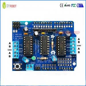 Wholesale L293D Motor Shield for Arduino Control Module DC Stepper Motor Driver Expansion Board from china suppliers