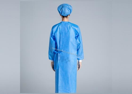 Wholesale Automatic Non Woven Medical Disposable Isolation Protective Clothing SMS Water Proof Surgical Gown MACHINE from china suppliers