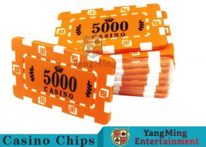 Wholesale Custom Design Cheap Casino Poker Chips , ABS Plastic Numbered Poker Chips  from china suppliers