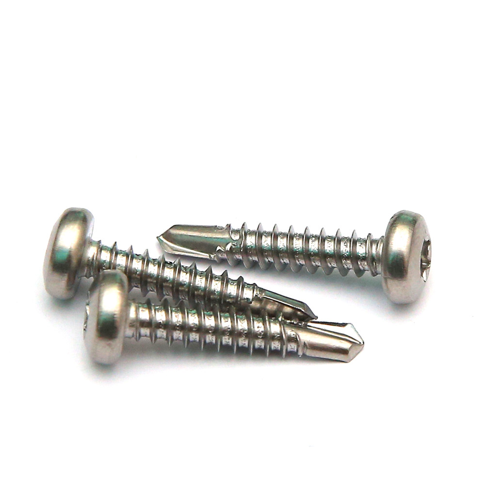Wholesale SS 316 Stainless Steel Self Drilling Wood Screws Pan Head Torx Star Recess Socket from china suppliers