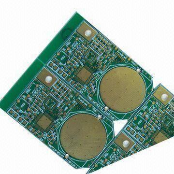 Wholesale 2 Layers PCB with FR4 Base, 1.0mm Thickness and Immersion Gold Finish, RoHS Compliant from china suppliers
