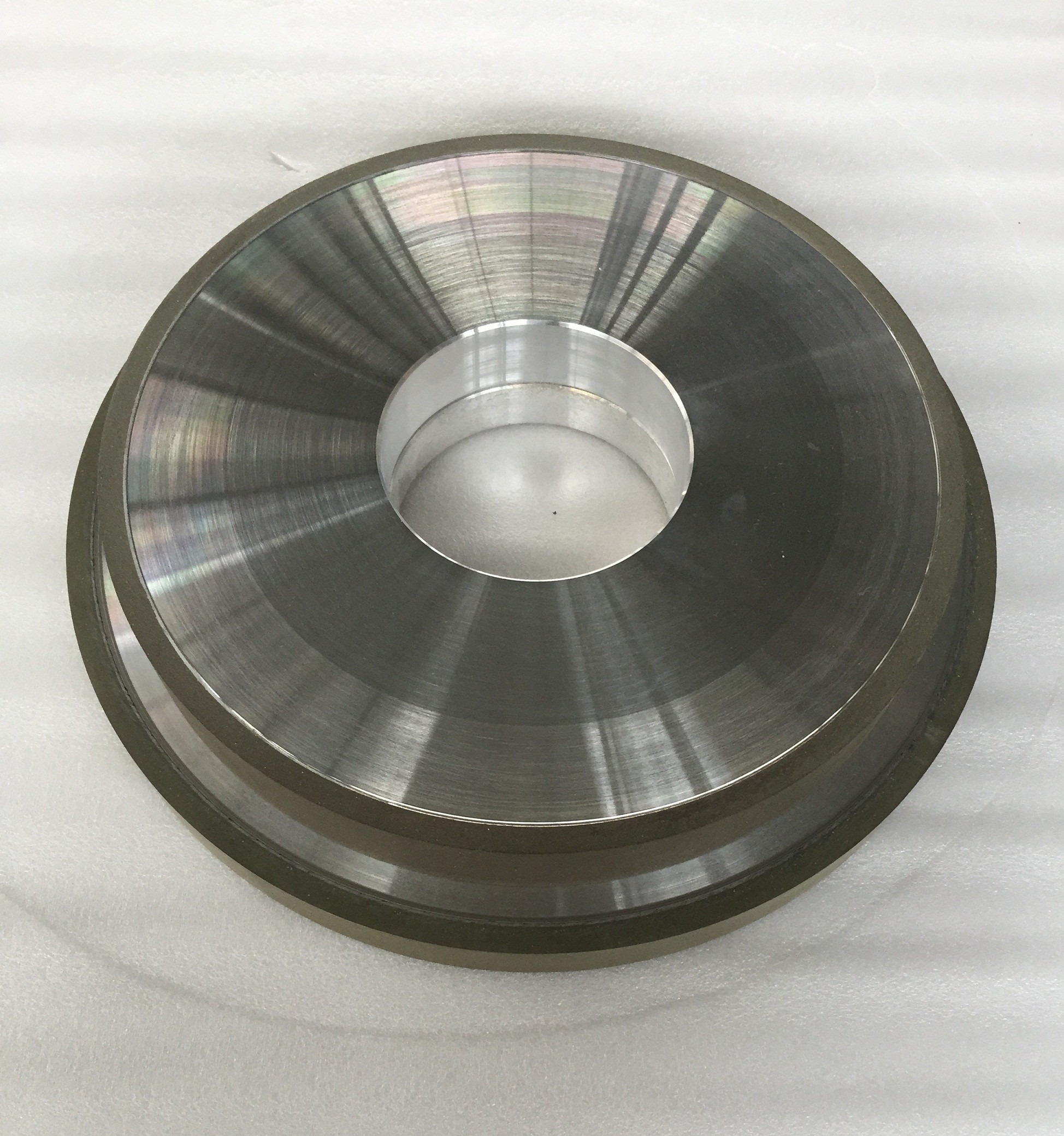 Wholesale Abrasive Grit Resin Bonded Diamond Grinding Wheels Flat CBN Hole 127mm Width 10mm from china suppliers