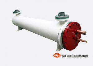 Wholesale Pure Titanium Tube Marine Gas Liquid Heat Exchanger For Salt Water 10HP from china suppliers