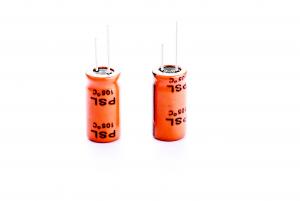 Wholesale PSL 100uF 450V Aluminum Electrolytic Capacitor High Voltage For CFL 10000 Hours from china suppliers
