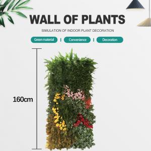 Wholesale Bathroom Artificial Green Wall Small And Medium Size Plants Wall from china suppliers