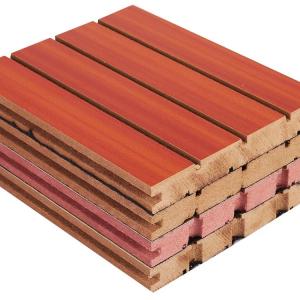 Wholesale Fireproof Veneer Sound Absorbing Boards For Walls And Ceilings 2440mm * 133 mm from china suppliers