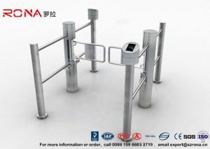 Wholesale Double Core Biometric Pedestrian Security Gates Stainless Steel With Access Control from china suppliers