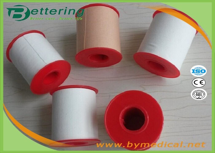 Wholesale 100% cotton Zinc Oxide Plaster  with Hypoallergenic Glue Medical Adhesive Plaster Tape with plastic shell package from china suppliers