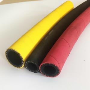 Wholesale Industrial Hot Water Hose , Steam Flex Hose Yellow Color Abrasion Resistant from china suppliers