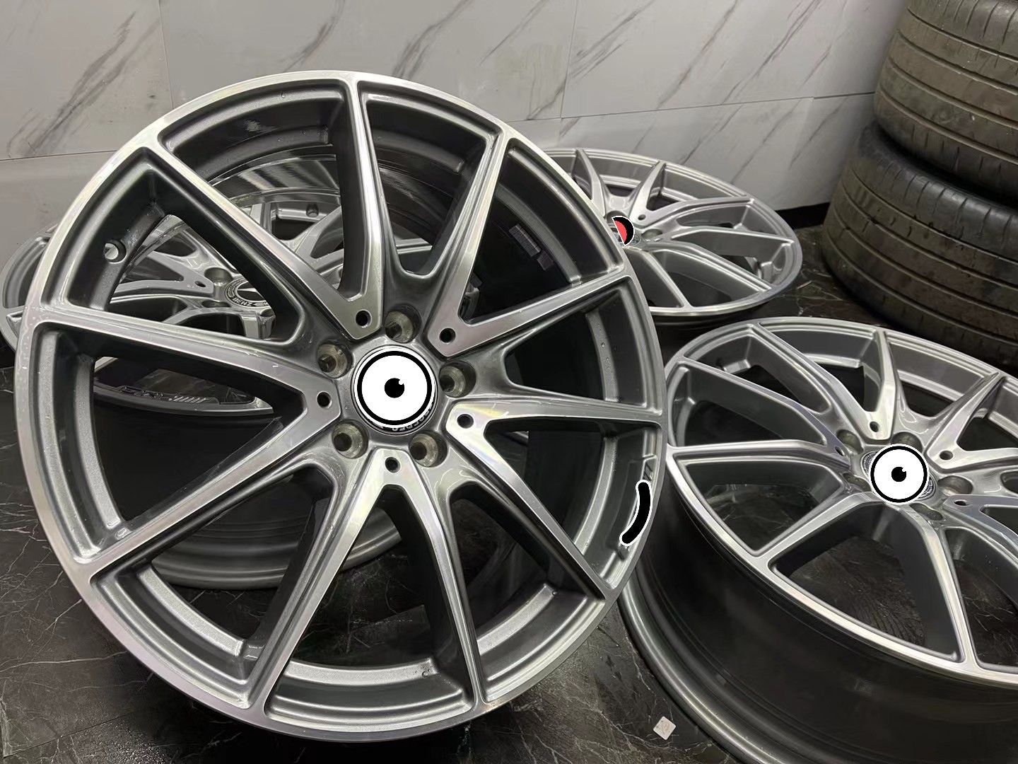 Wholesale Amg 19 Inch Rim Set E Class 10-Spoke-Design Genuine Mercedes-Benz from china suppliers