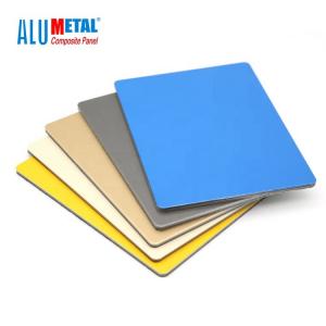 Wholesale Outdoor PVDF Aluminum Composite Panel Brushed Surface Material Cladding 4mm from china suppliers