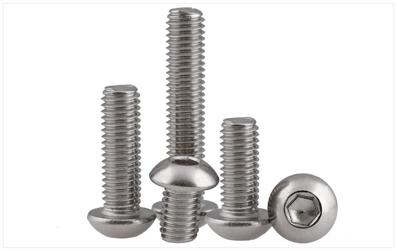 Wholesale Stainless Steel Mushroom Head Bolt , Large Head Carriage Bolt No Magnet from china suppliers