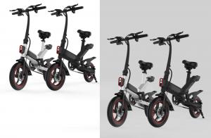 Wholesale Multi Functional Aluminum Folding Electric Bike City E Cycle 100 * 45 * 73CM from china suppliers