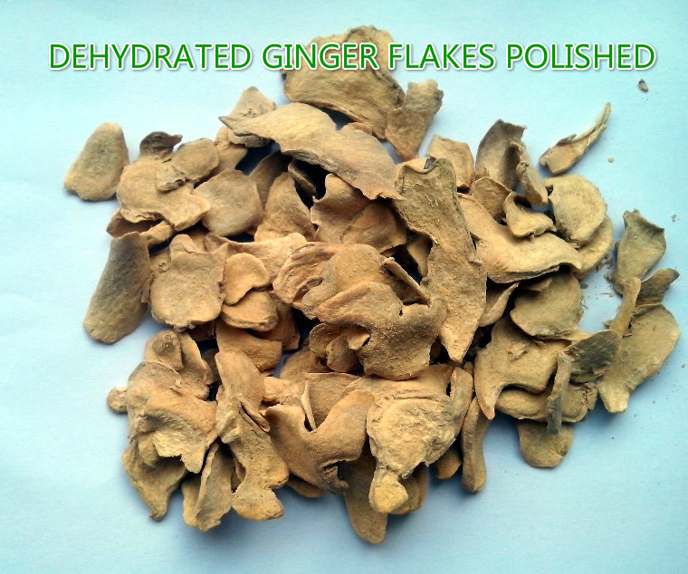 Wholesale Dehydrated ginger flakes (polished) ,natural orgnic ginger products,grade A from china suppliers
