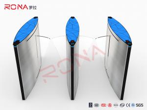 Wholesale 304 Stainless Steel Automatic Flap Barrier Turnstile Acrylic Swing Arm With Servo Motor from china suppliers