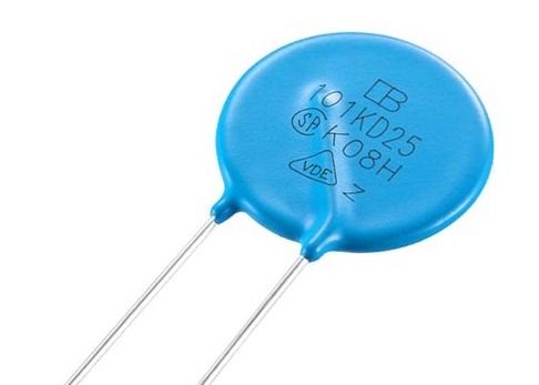 Wholesale Overvoltage Suppression Fast Response VDR 25mm Zinc Oxide Varistor Resistor 25D101K 100V For Surge Protection from china suppliers
