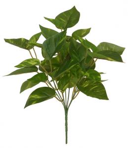 Wholesale Lifelike 7pcs 36cm Height Artificial Green Bush With 36 Leaves from china suppliers
