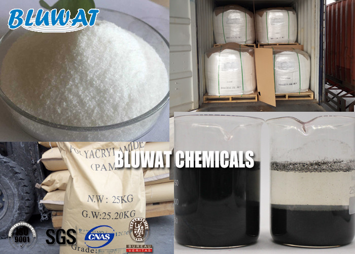 Buy cheap High Cationic Charge Flocculating Agents Cationic Polyacrylamide Of Blufloc from wholesalers