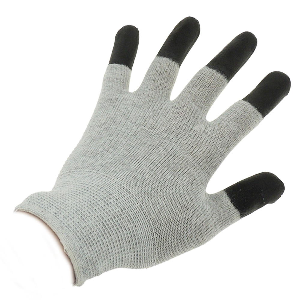 Wholesale Antistatic Cleanroom Lab 10e7 Ohms ESD Dotted Gloves from china suppliers