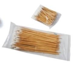 Wholesale 6 Inch Sterile Cotton Tipped Wood Applicators from china suppliers