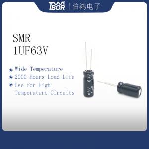Wholesale Wide Temperature Miniature Capacitor 1UF63V Radial Lead Capacitor from china suppliers