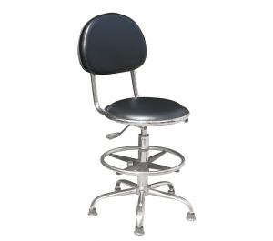 Wholesale Black Laboratory 430 X 400mm Chrome Plating Feet ESD Chairs from china suppliers