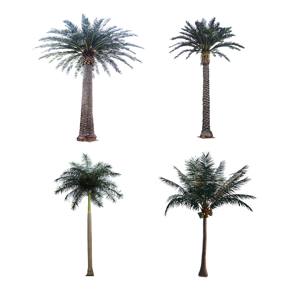Wholesale Wind Resistance Anti Aging 1200cm Artificial Tropical Tree For Hotle from china suppliers