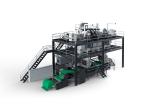 PLA/Pet Non-Pollution Industrial Machinery Non Woven Fabric Making Machine
