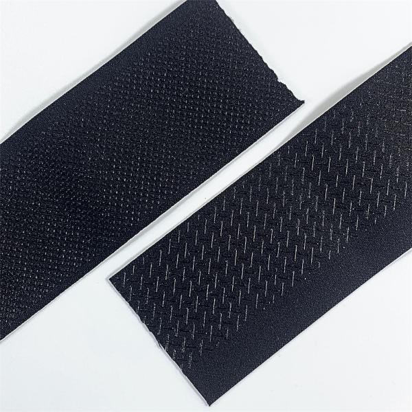 Stretchy non slip silicone gripper printed elastic waist band nylon stretch