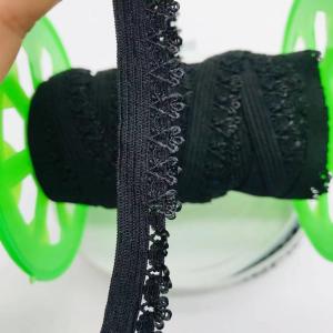 Wholesale Underwear Lace Elastic Ribbon Trimming Webbing Knitted from china suppliers