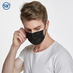 Wholesale Manufacturer mask supplier Disposable 3 layers color black face mask EN14683 medical surgical face mask from china suppliers